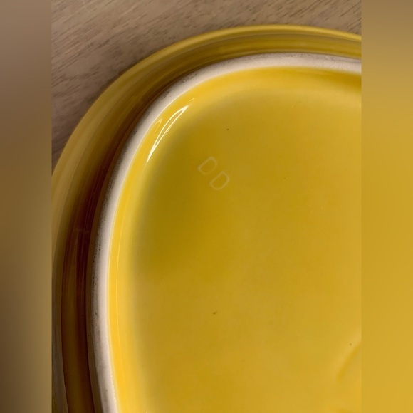 Fiesta Ware Daffodil Yellow Serving Platter 13.5” Homer Laughlin - Picture 2 of 7